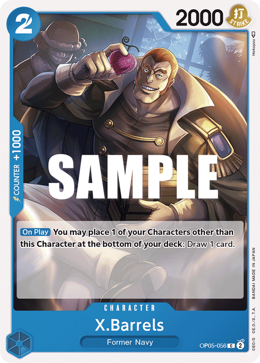 X Barrels (Charcter) (OP05-056) (C)