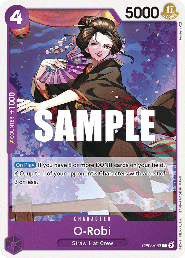 O-Robi (Character) (OP05-063) (C)