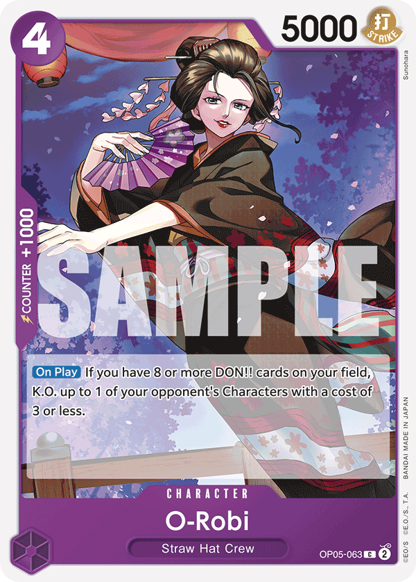 O-Robi (Character) (OP05-063) (ST18 Reprint) (C)