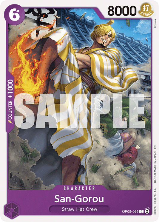 San-Gorou (Character) (OP05-065) (ST26 Reprint) (C)