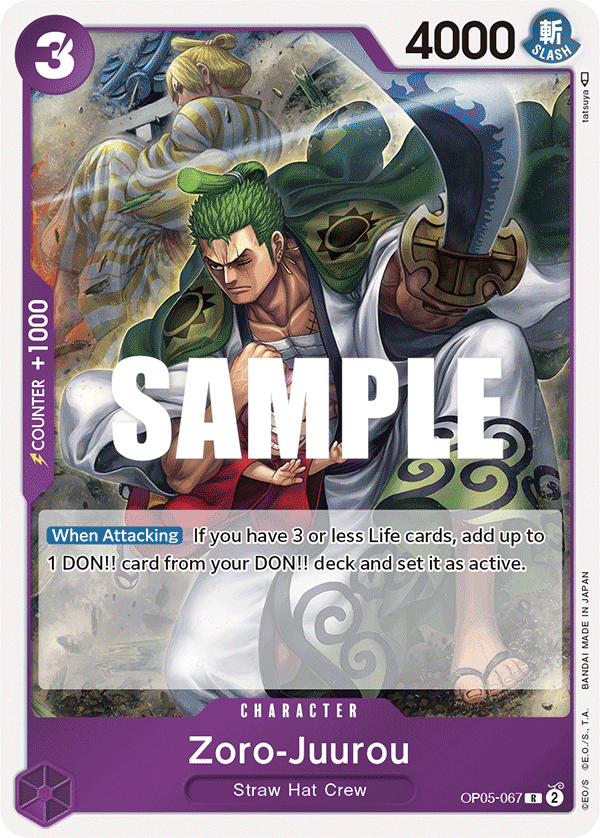 Zoro-Juuro (Character) (OP05-067) (R)