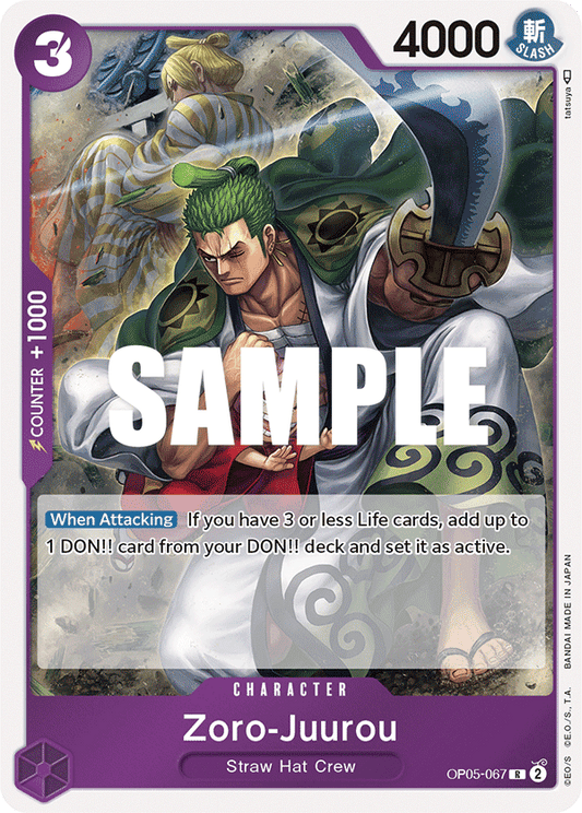 Zoro-Juuro (Character) (OP05-067) (R)