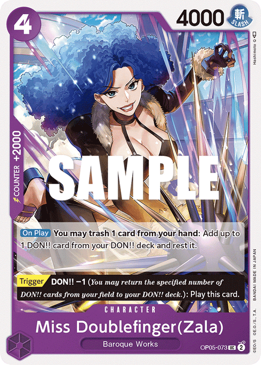 Miss Doublefinger (Character) (OP05-073) (UC)