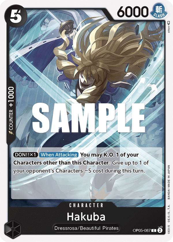 Hakuba (Character) (OP05-087) (C)