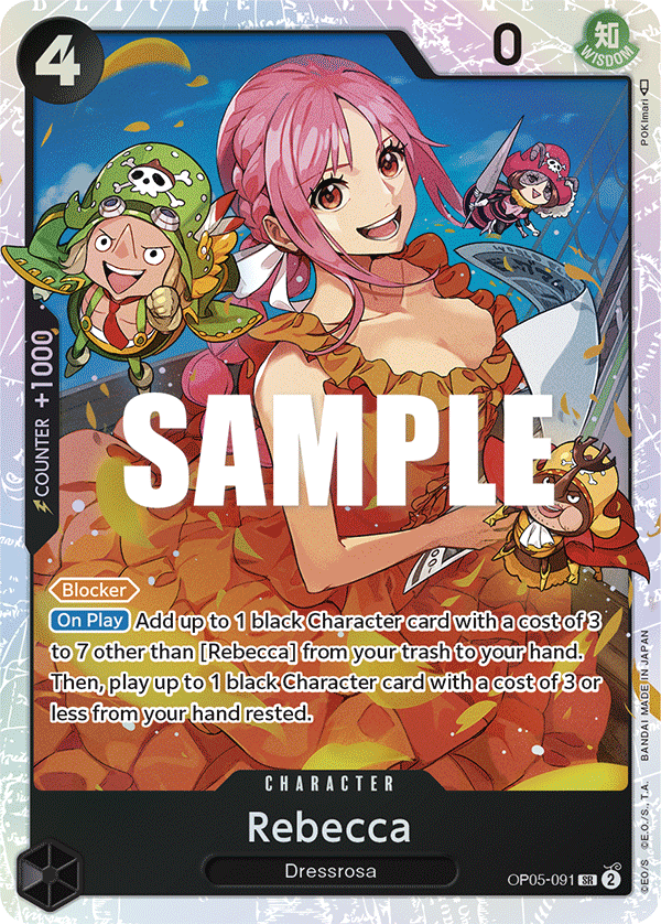 Rebecca (Character) (OP05-091) (SR)