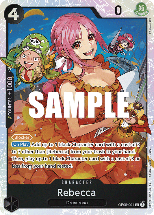 Rebecca (Character) (OP05-091) (SR)