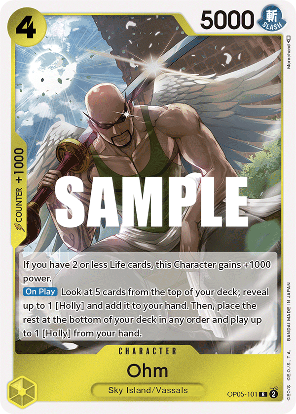 Ohm (Character) (OP05-101) (R)