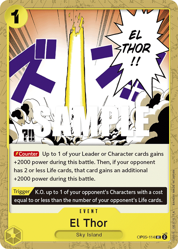 El Thor (Event) (OP05-114) (UC)