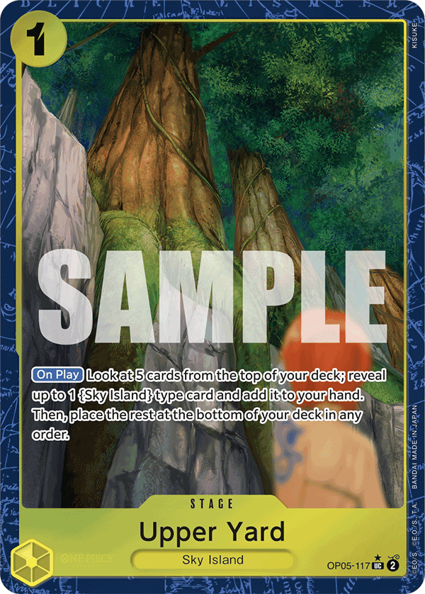 Upper Yard (Stage) (OP05-117) (PRB01 Reprint) (UC) (Alternate Art)