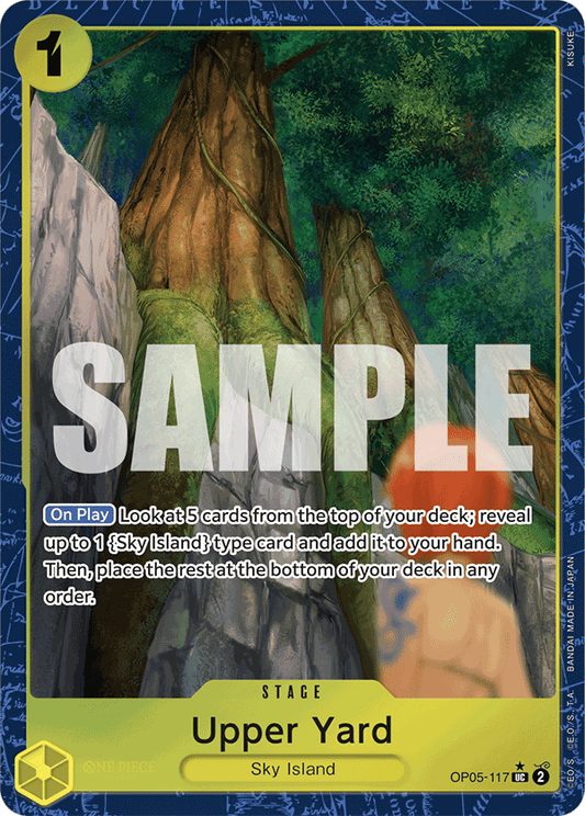 Upper Yard (Stage) (OP05-117) (PRB01 Reprint) (UC) (Alternate Art)