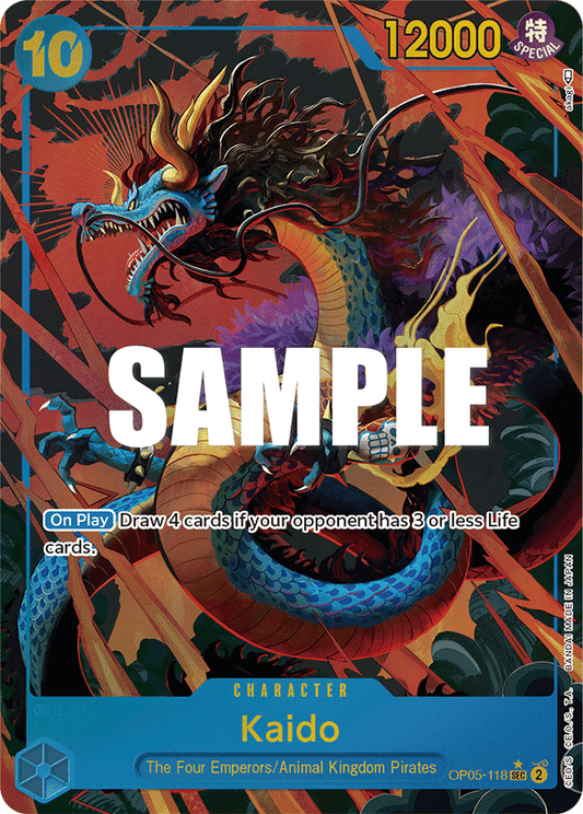 Kaido (Character) (OP05-118) (SEC) (Alternate Art)