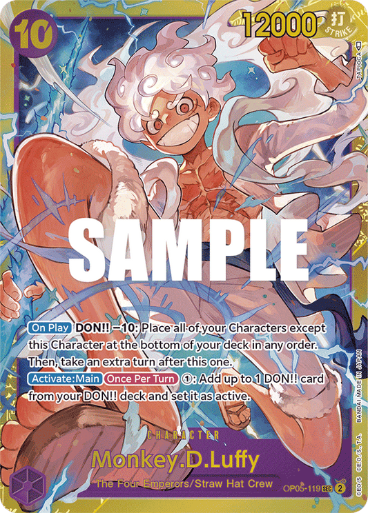 Monkey D Luffy (Character) (OP05-119) (SEC)