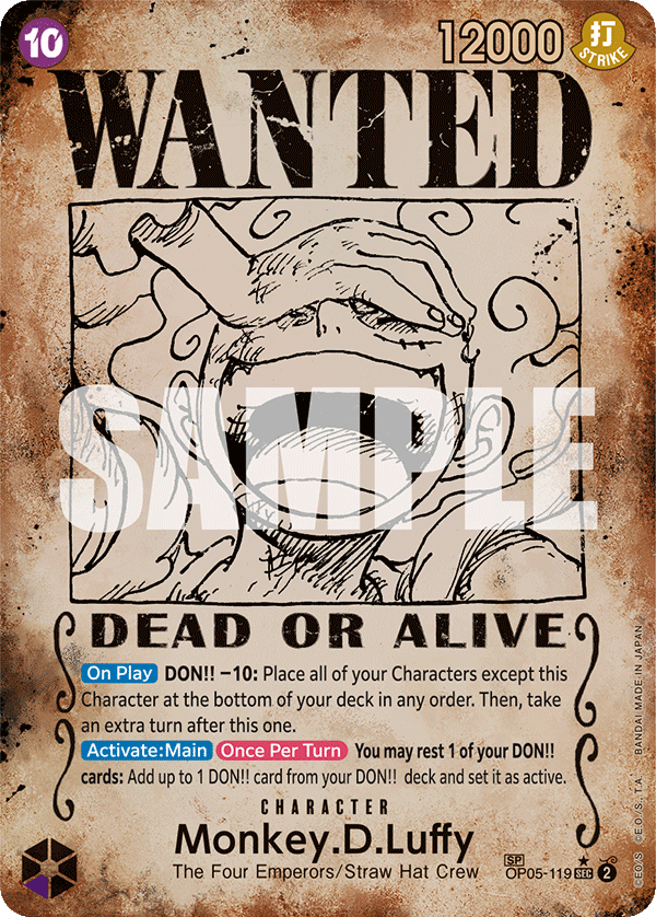 Monkey D Luffy (Character) (OP05-119) (SP)