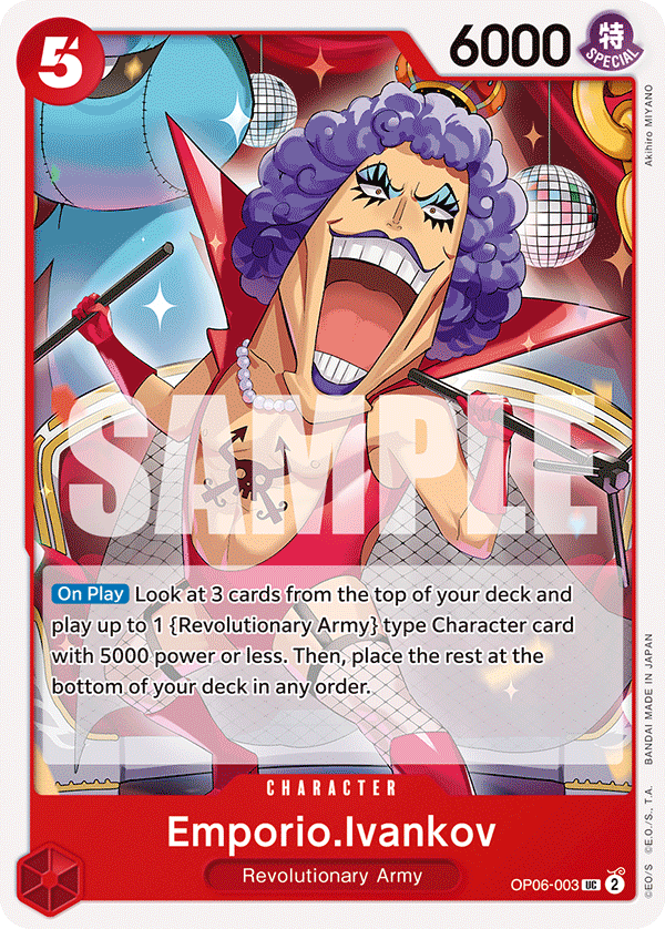 Emporio Ivankov (Character) (OP06-003) (UC)