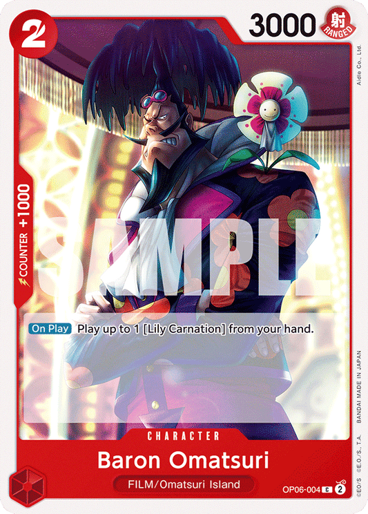 Baron Omatsuri (Character) (OP06-004) (C)