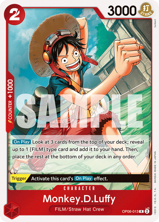 Monkey D Luffy (Character) (OP06-013) (R)