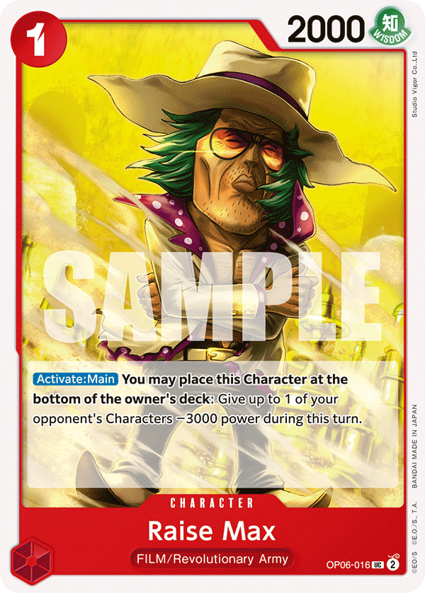Raise Max (Character) (OP06-016) (UC)