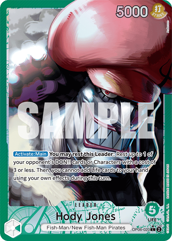 Hody (Leader) (OP06-020) (Alternate Art)