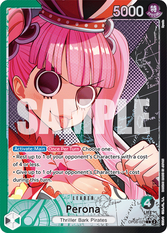 Perona (Leader) (OP06-021) (Alternate Art)