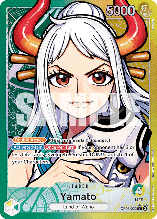 Yamato (Leader) (OP06-022) (Alternate Art)
