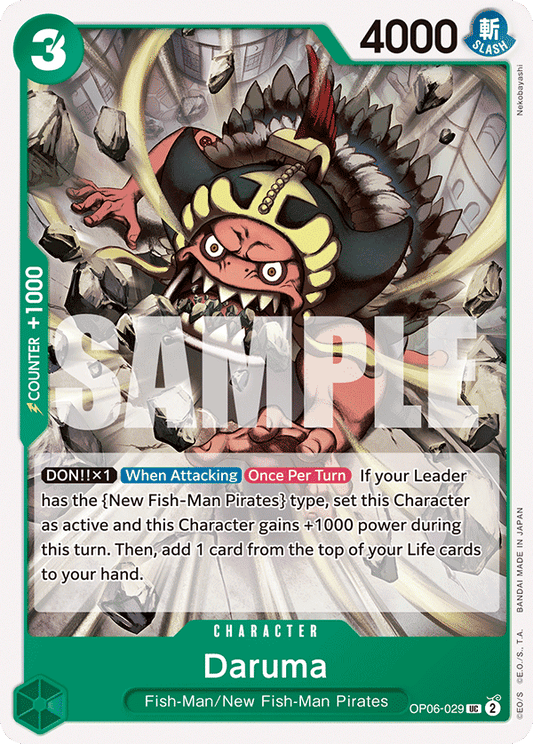 Daruma (Character) (OP06-029) (UC)