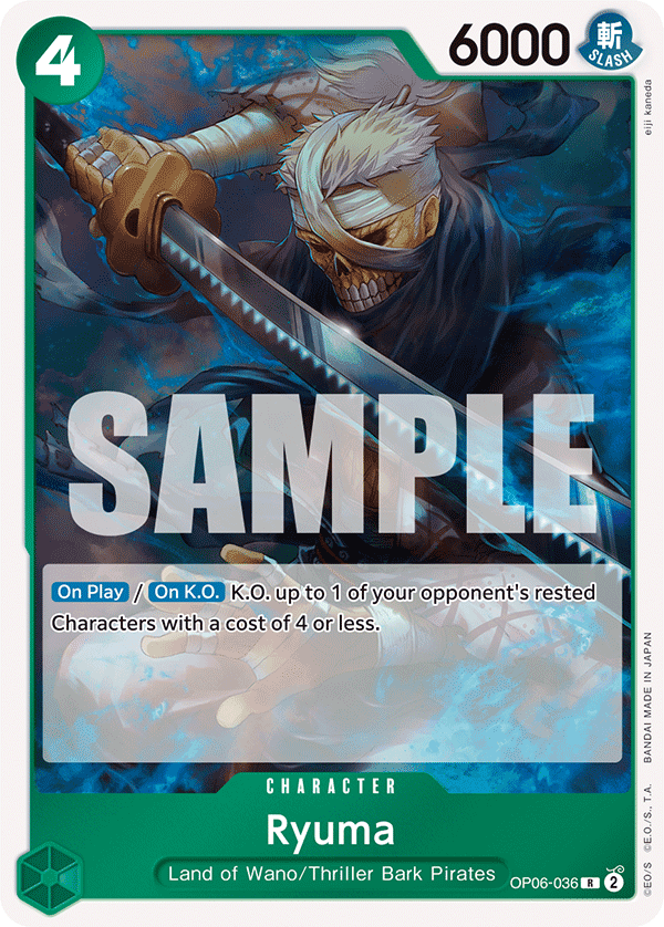 Ryuma (Character) (OP06-036) (R)