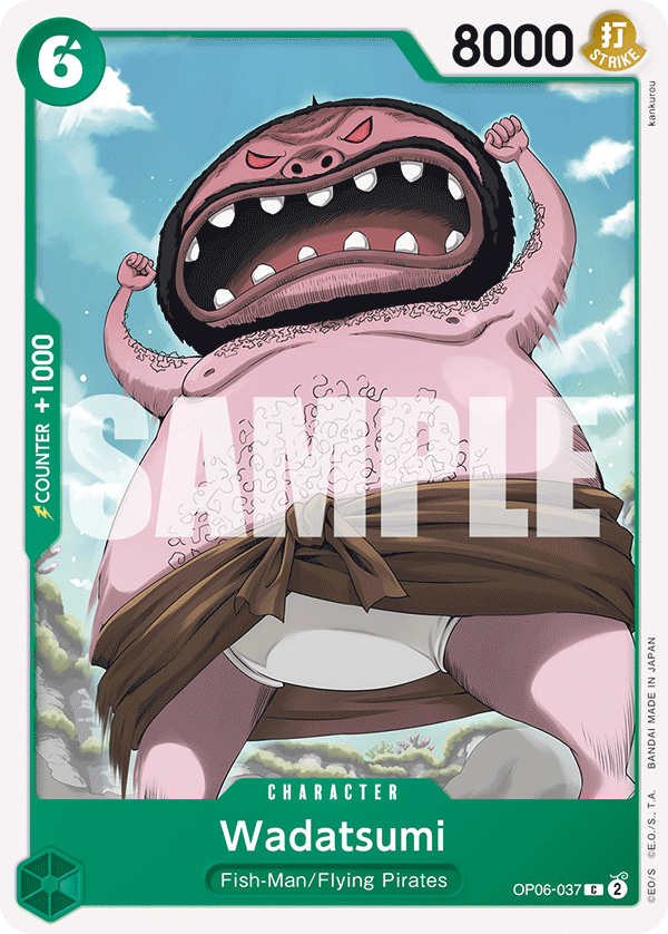 Wadatsumi (Character) (OP06-037) (C)