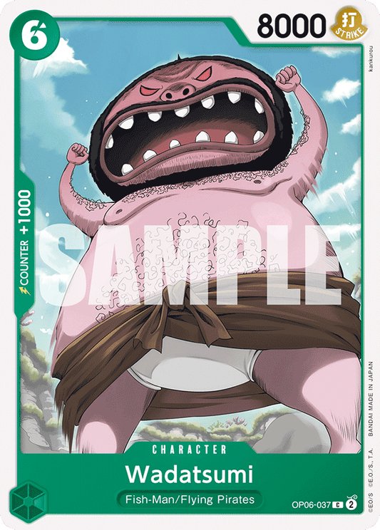 Wadatsumi (Character) (OP06-037) (C)