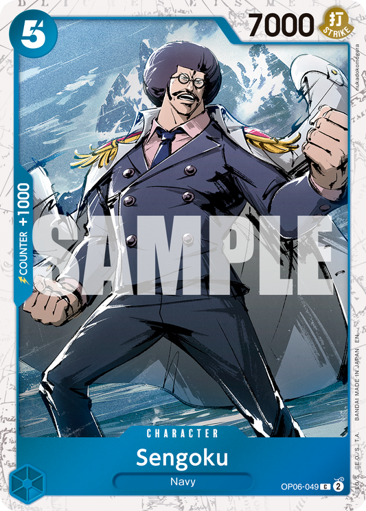 Sengoku (Character) (OP06-049) (C) (Pirate Foil) (PRB02)