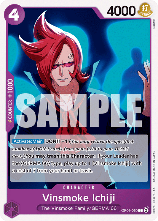 Vinsmoke Ichiji (Character) (OP06-060) (C)