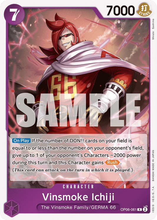 Vinsmoke Ichiji (Character) (OP06-061) (R)