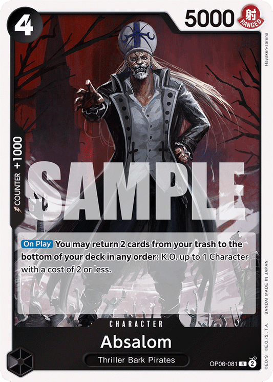 Absalom (Character) (OP06-081) (R)