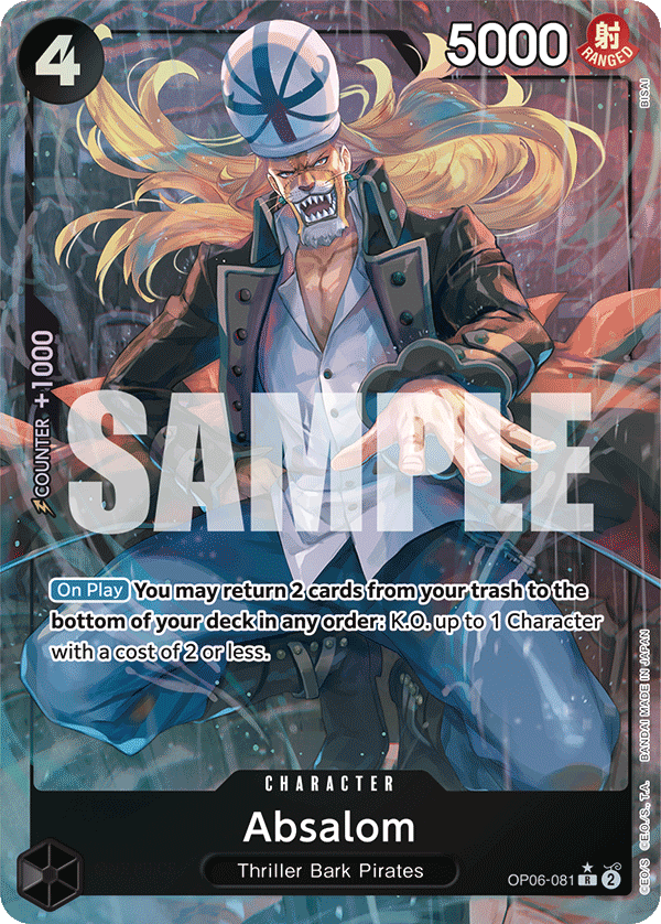 Absalom (Character) (OP06-081) (R) (Alternate Art)