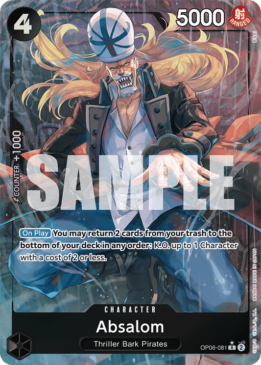 Absalom (Character) (OP06-081) (R) (Alternate Art)