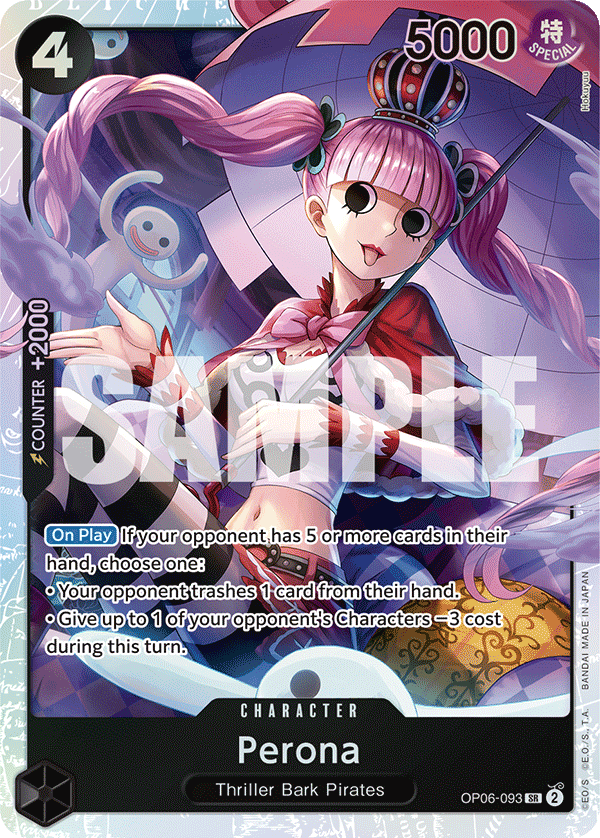 Perona (Character) (OP06-093) (SR)
