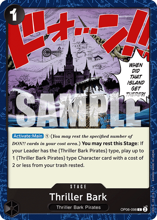 Thriller Bark (Stage) (OP06-098) (C)