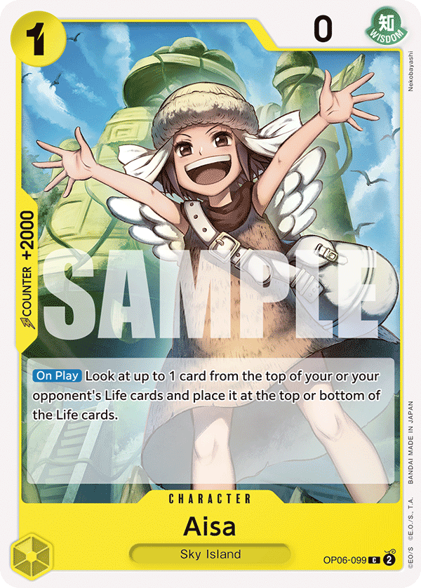 Aisa (Character) (OP06-099) (C)