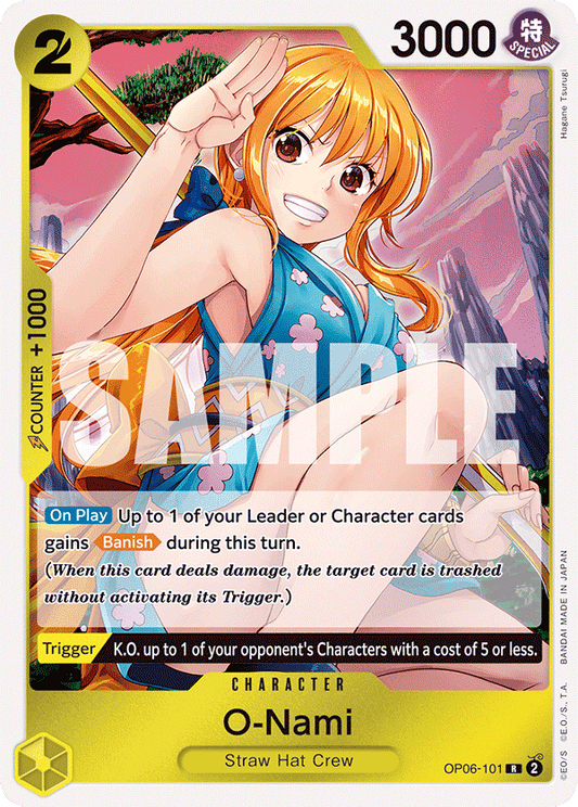 O-Nami (Character) (OP06-101) (R)