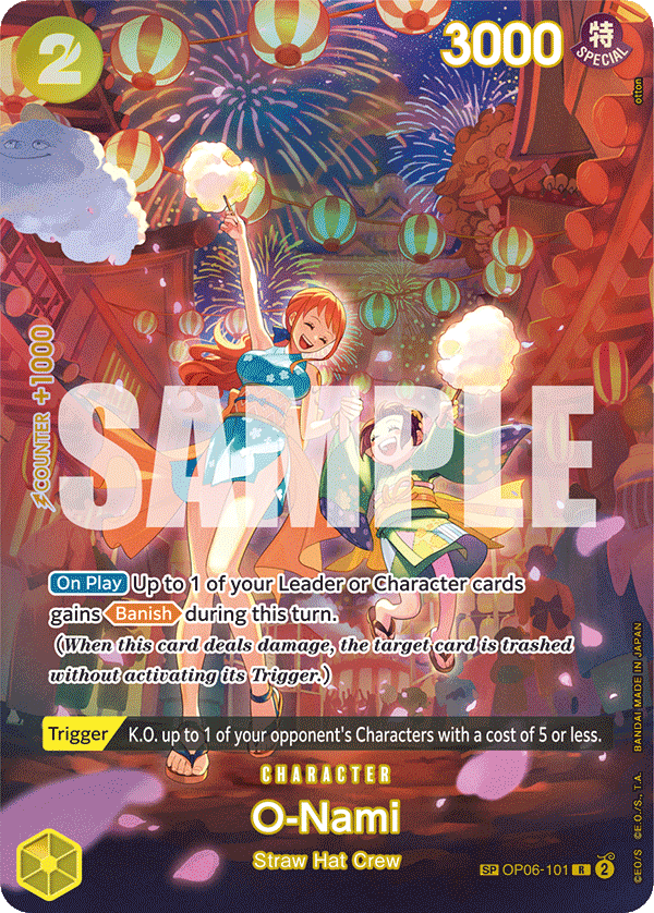 O-Nami (Character) (OP06-101) (SP)