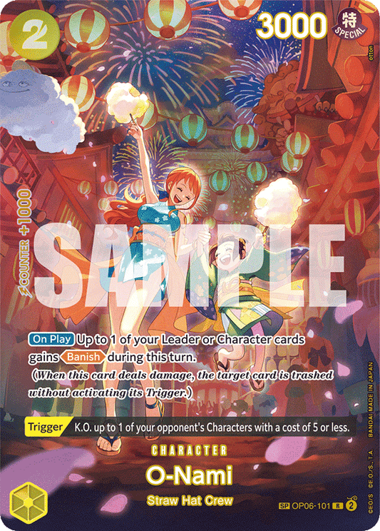 O-Nami (Character) (OP06-101) (SP)
