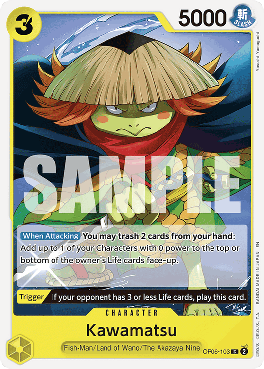 Kawamatsu (Character) (OP06-103) (ST28 Reprint) (C)