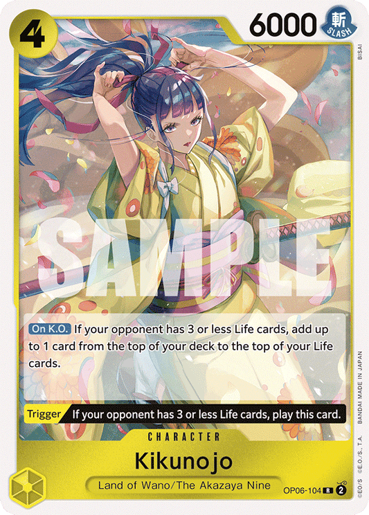 Kikunojo (Charcter) (OP06-104) (R)
