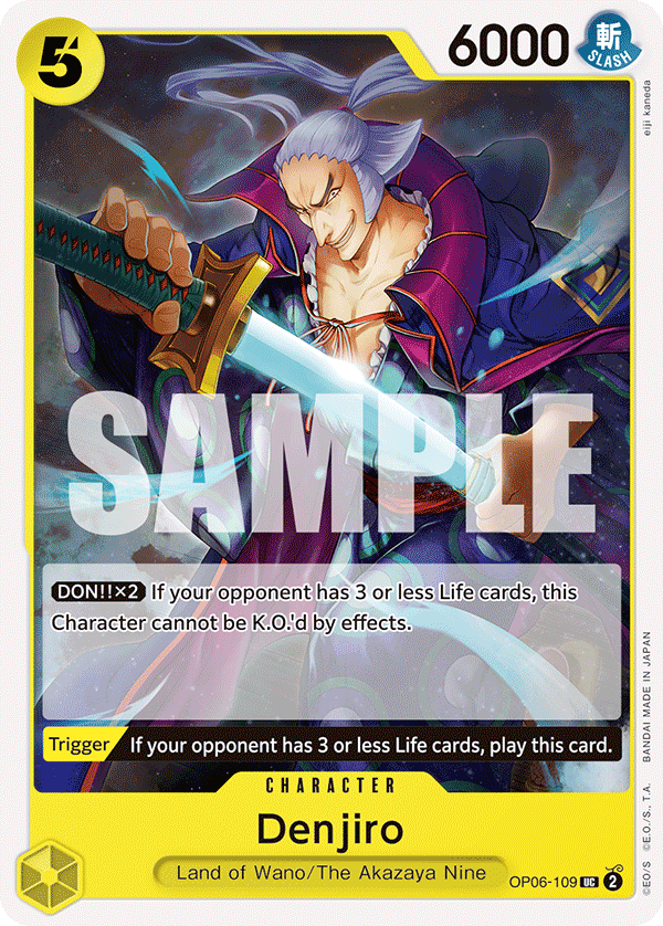 Denjiro (Charcter) (OP06-109) (UC)