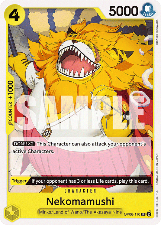 Nekomamushi (Charcter) (OP06-110) (UC)