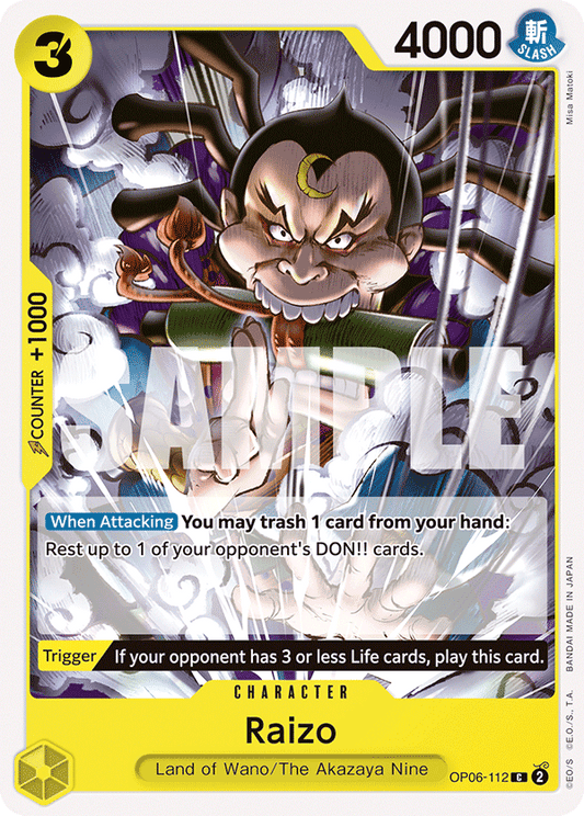 Raizo (Charcter) (OP06-112) (C)