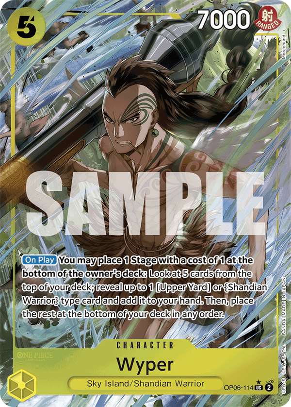 Wyper (Character) (OP06-114) (PRB01 Reprint) (UC) (Full Art)