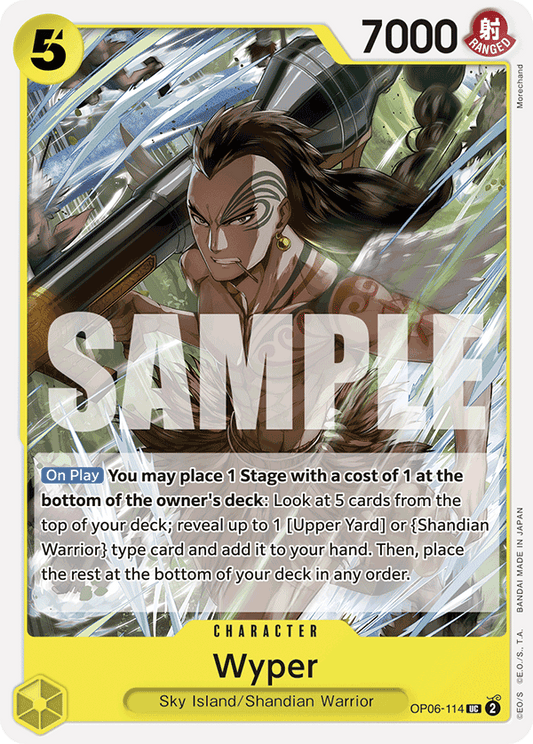 Wyper (Character) (OP06-114) (PRB01 Reprint) (UC)