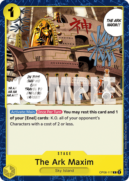 The Ark Maxim (Event) (OP06-117) (C)