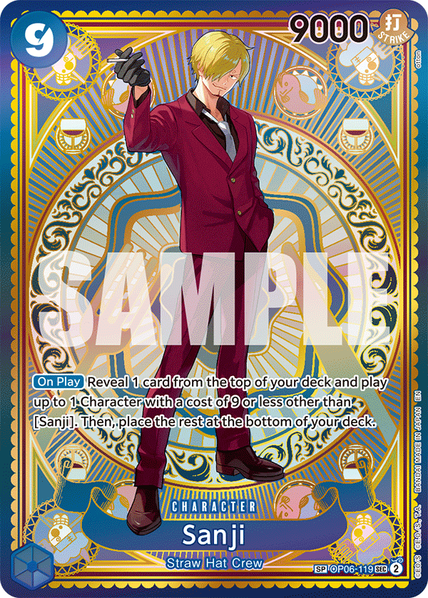Sanji (Character) (OP06-119) (SP)