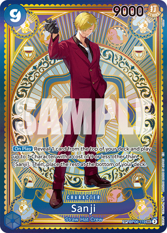 Sanji (Character) (OP06-119) (SP)